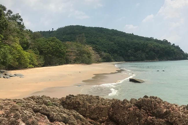 Land Thailand Beach Sand Green